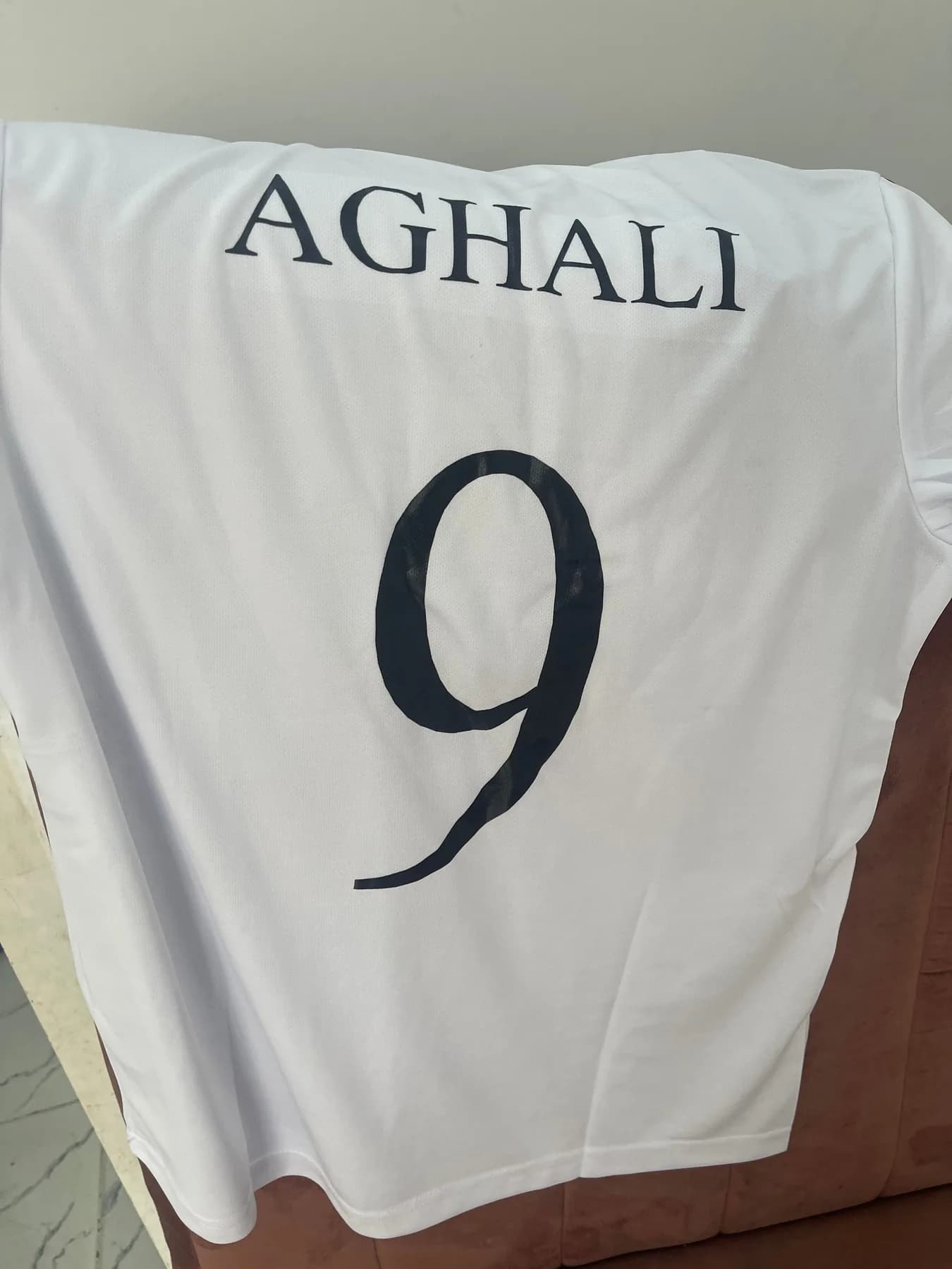 Customised T-shirt example